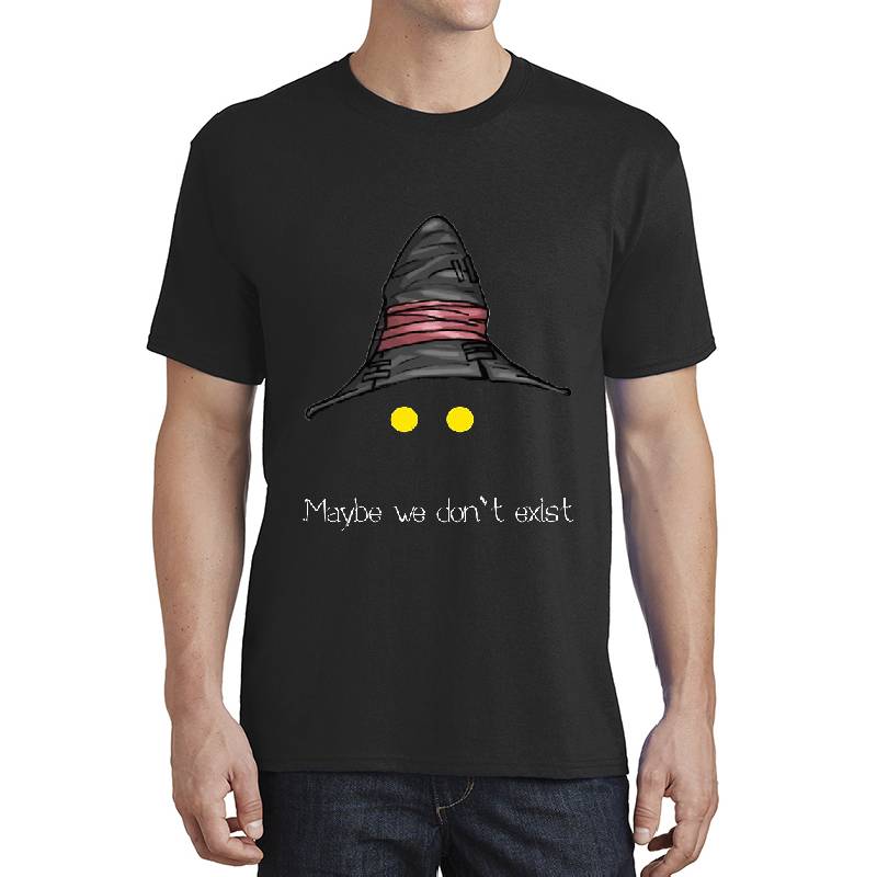 Maybe We Don't Exist - Final Fantasy IX (Vivi) Unisex Polo Jersey Sport Shirts