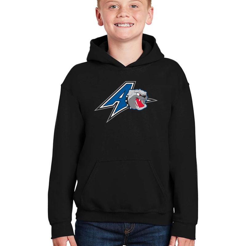 Unc Asheville Bulldogs Youth Hooded Sweatshirt Boy Black