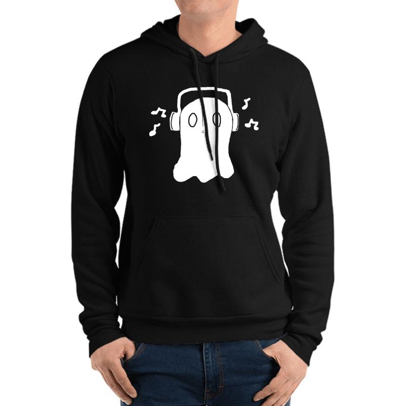 Undertale Napstablook Unisex Hooded Sweatshirt Men Black