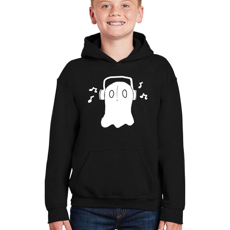 Undertale Napstablook Youth Hooded Sweatshirt Boy Black