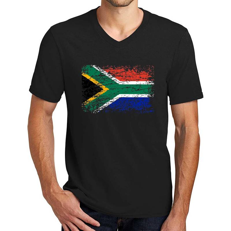 South Africa South African ensign flag used look Premium Flat Bill Snapback Caps