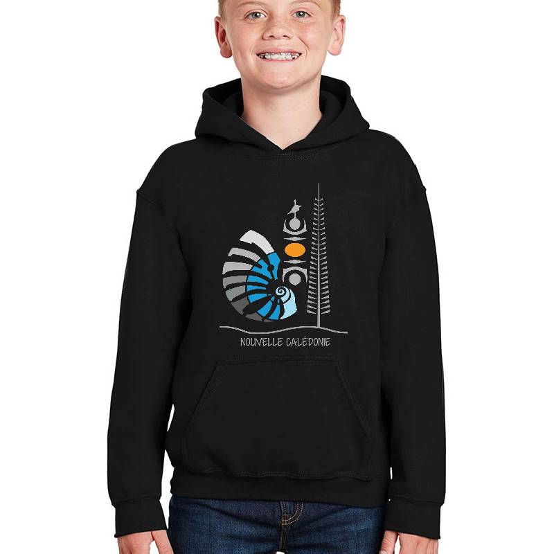 Emblem of New Caledonia - Coat of Arms - Polynesia Youth T-Shirts