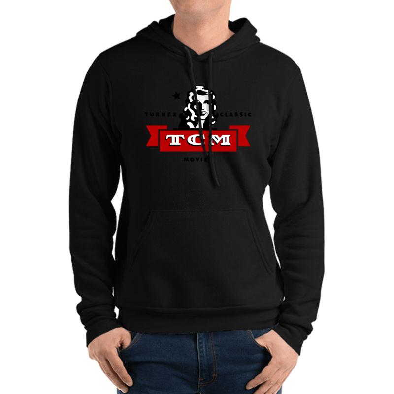 Turner Classic Movies 1F Unisex Hooded Sweatshirt Men Black