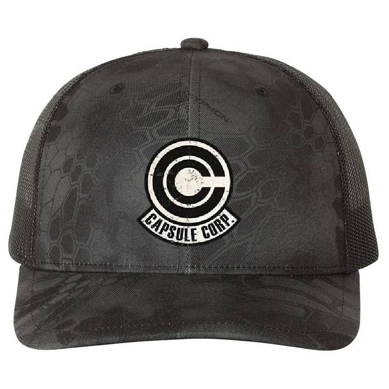 Vintage Capsule corp original logo Flexfit Baseball Caps