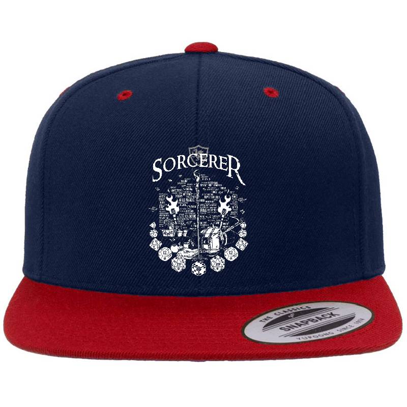 RPG Class Series: Sorcerer - White Version Richardson Premium Trucker Snapback Caps
