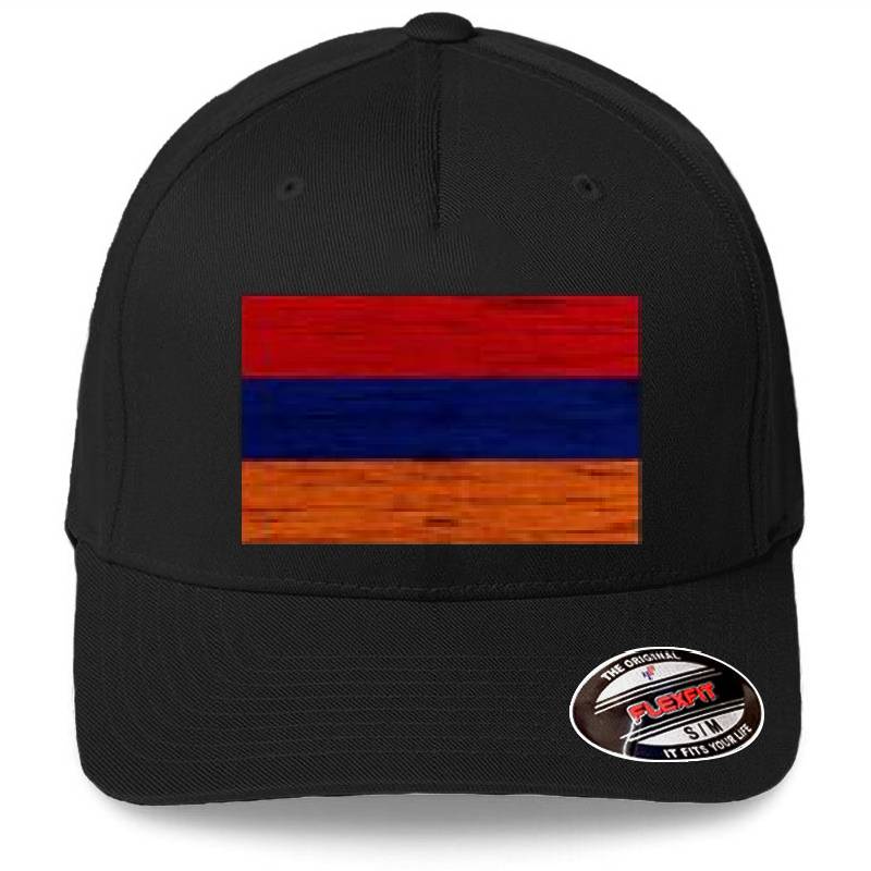 Armenian Flag Apparel Premium Flat Bill Snapback Caps