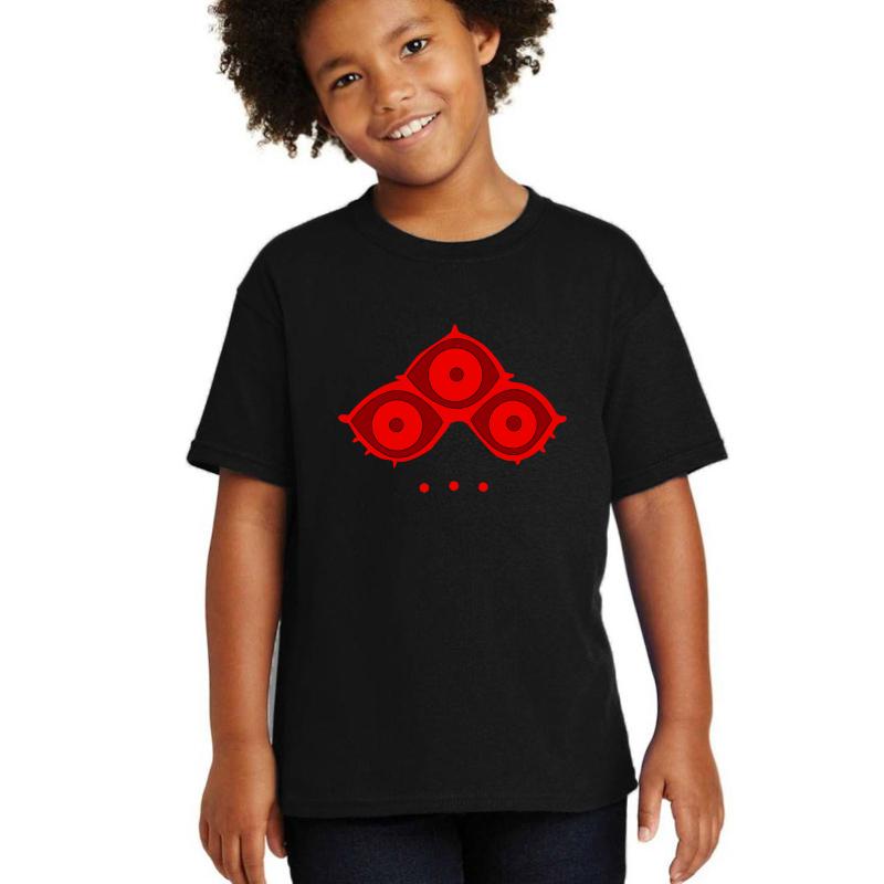 Zahard Eyes Tower Of God Youth T-Shirt Boy Black