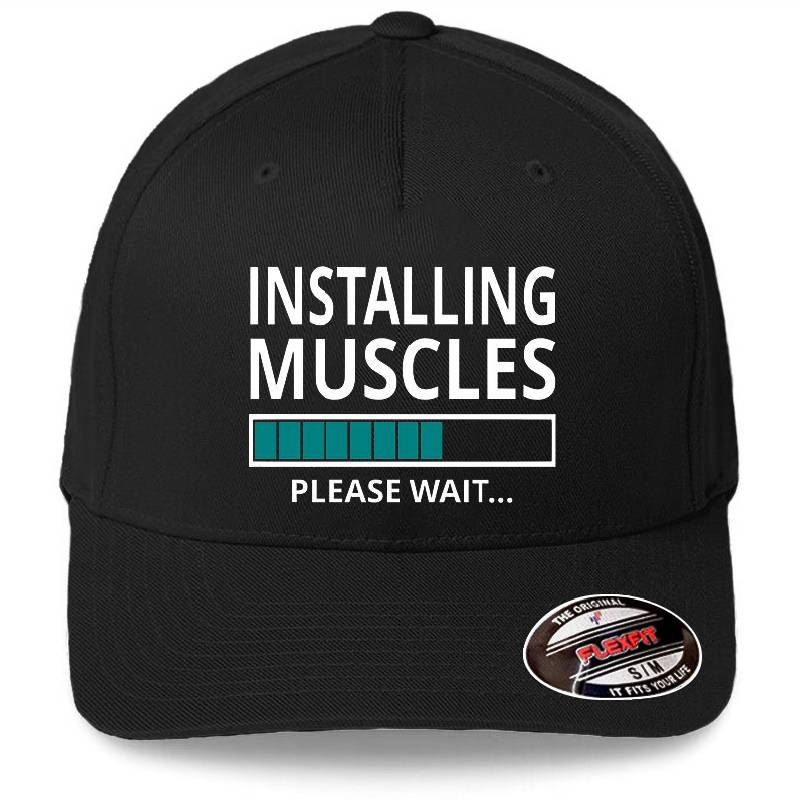 Installing Muscles Please Wait Richardson Premium Trucker Snapback Caps