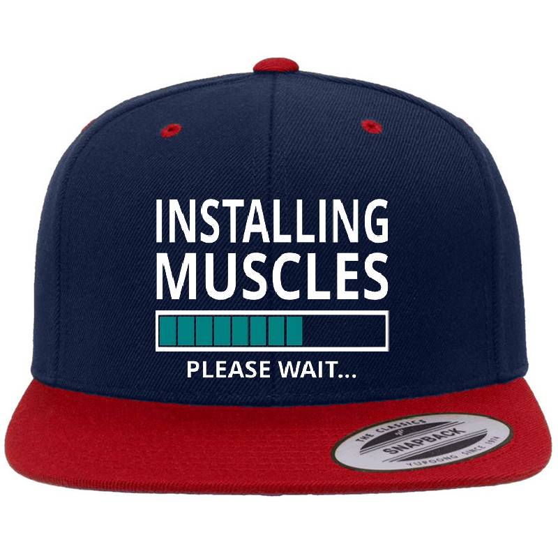 Installing Muscles Please Wait Richardson Premium Trucker Snapback Caps