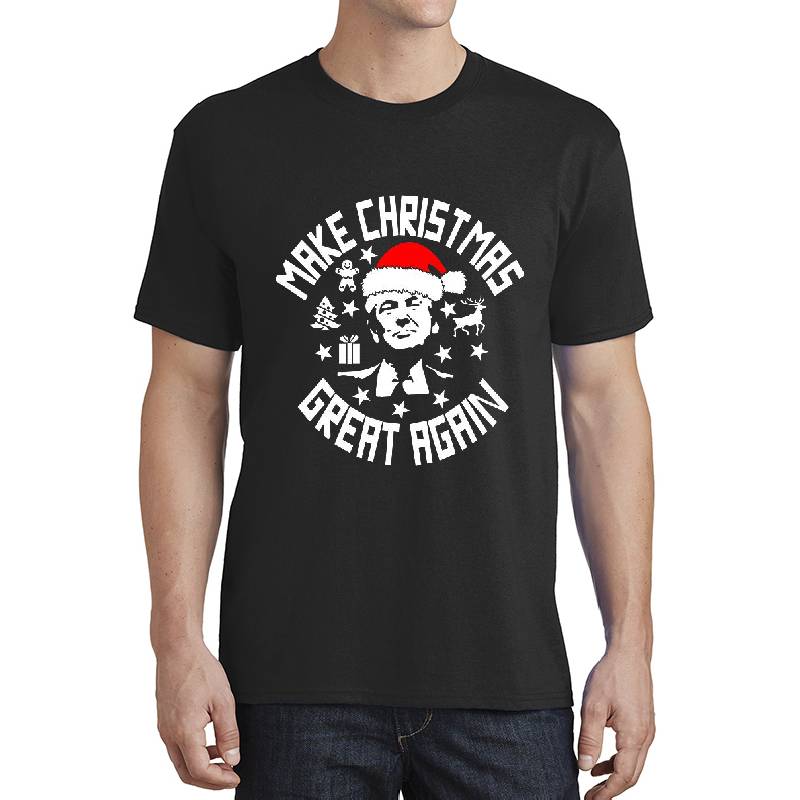 MAKE CHRISTMAS GREAT AGAIN Premium Flat Bill Snapback Caps