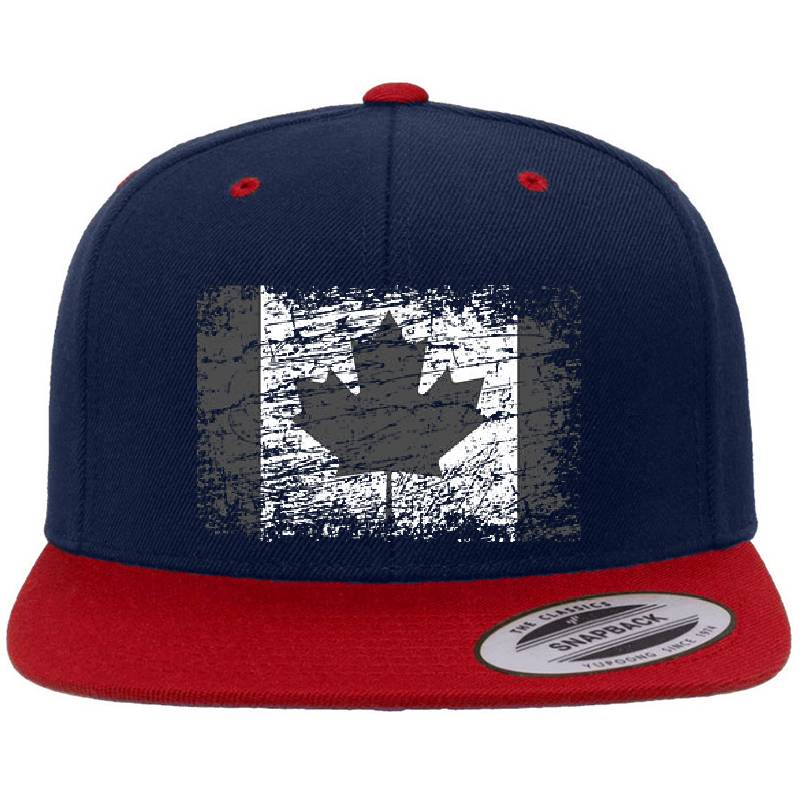 Canada Canadian flag flag used look Flexfit Baseball Caps