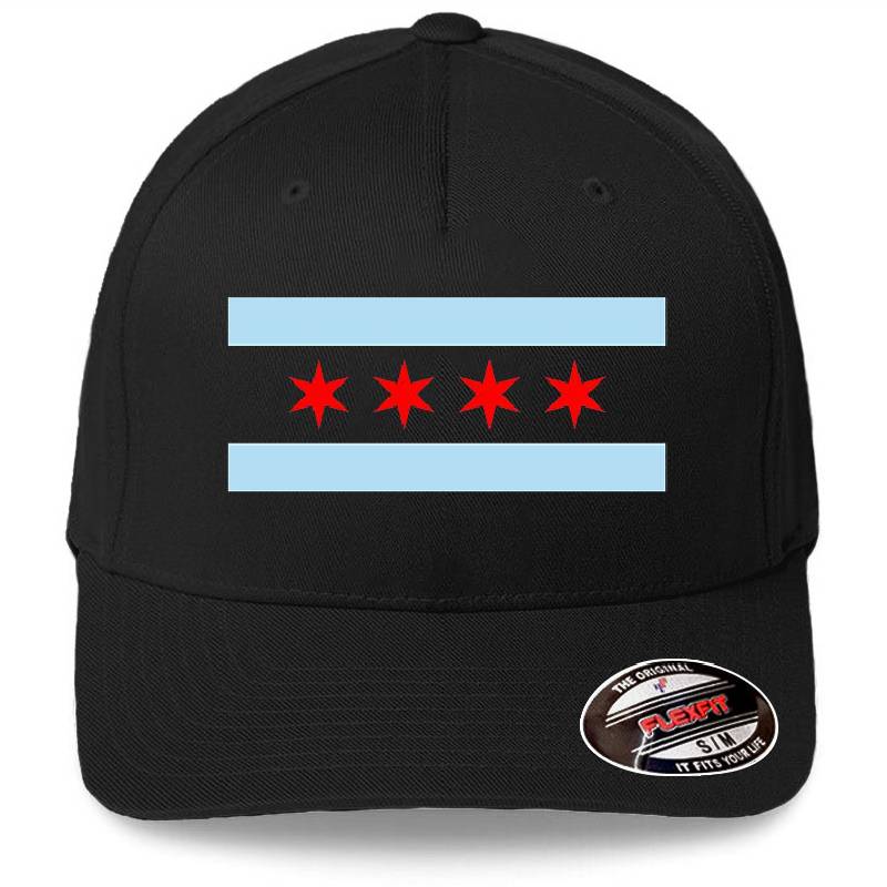 Chicago Flag Richardson Premium Trucker Snapback Caps