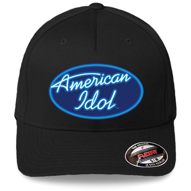 American Idol Flexfit Baseball Cap  Black