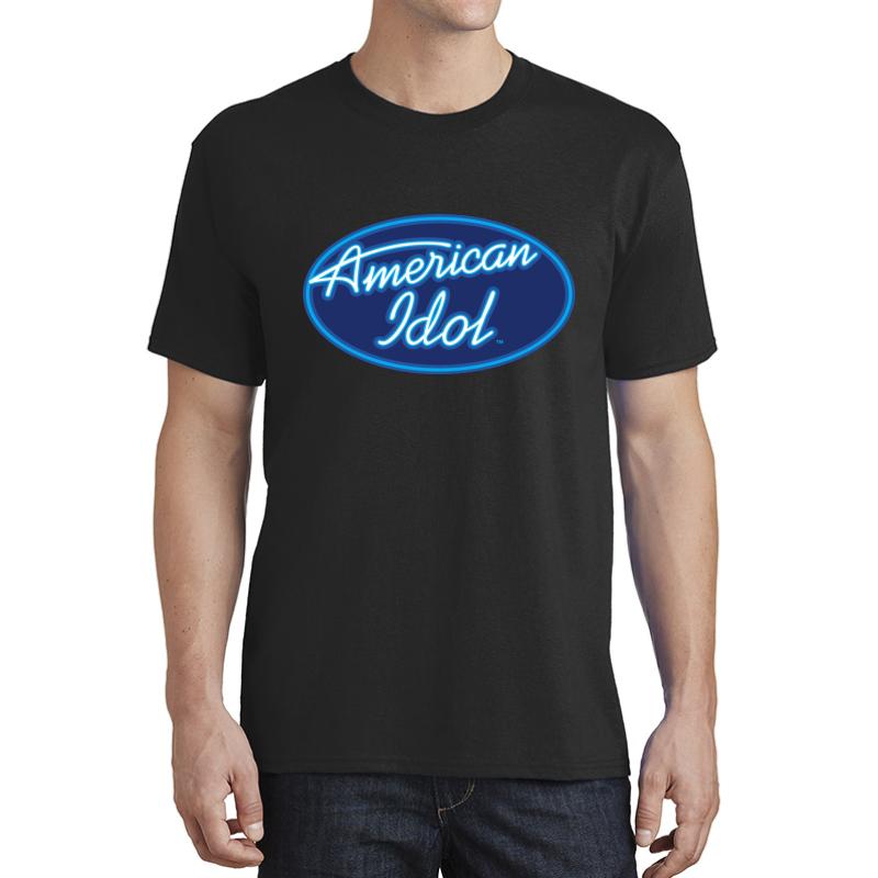 American Idol Unisex T-Shirt Men Black