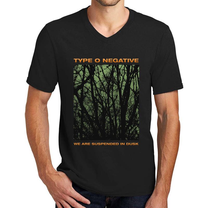 Type O Negative - Suspended In Dusk Unisex V-Neck T-Shirt Men Black