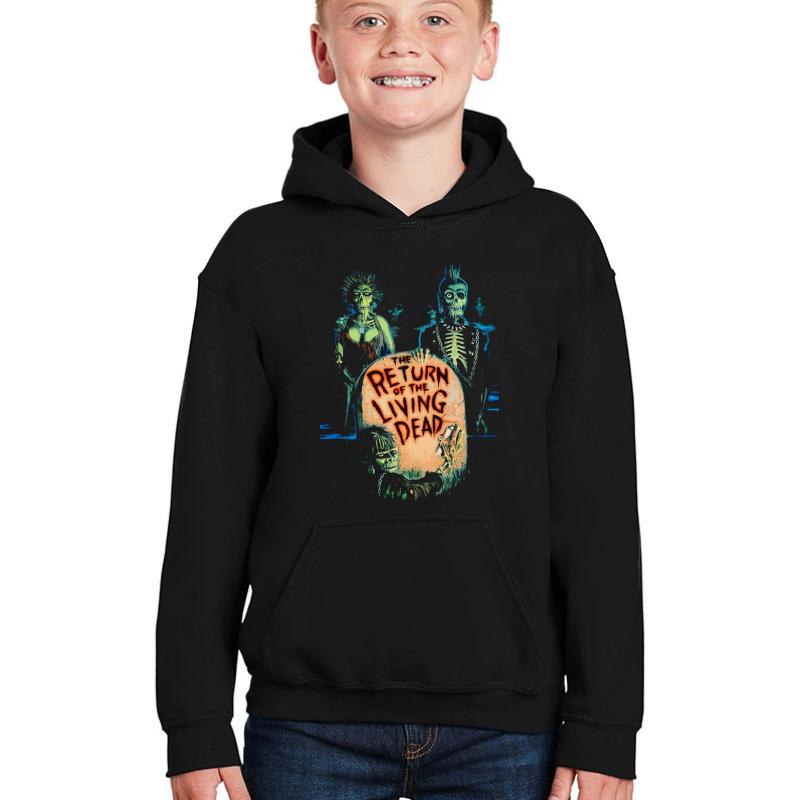 The Return Of The Living Dead Youth Hooded Sweatshirt Boy Black