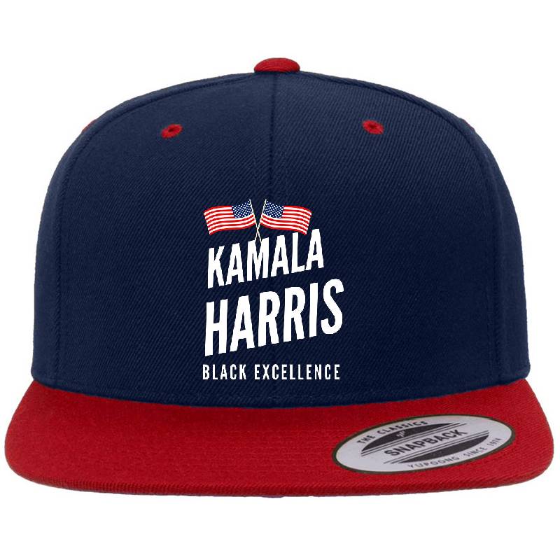 Kamala Harris Black Excellence USA Election 2020 Richardson Premium Trucker Snapback Caps