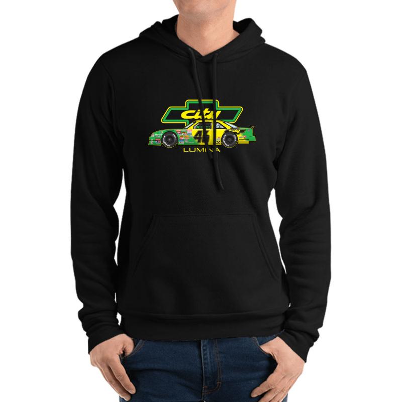 #46 Cole Trickle City Days Of Thunder Illustration Unisex Hooded Sweatshirt Men Black