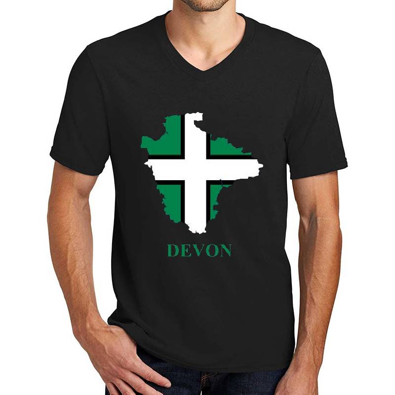 Devon Flag Premium Flat Bill Snapback Caps