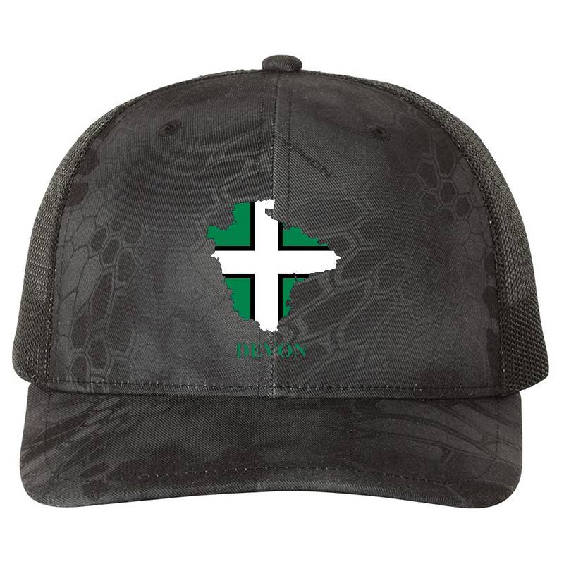 Devon Flag Premium Flat Bill Snapback Caps