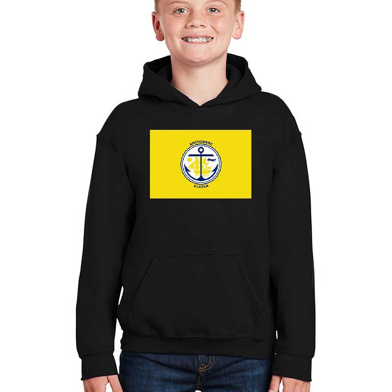 Anchorage Flag. Flag of Anchorage Youth T-Shirts