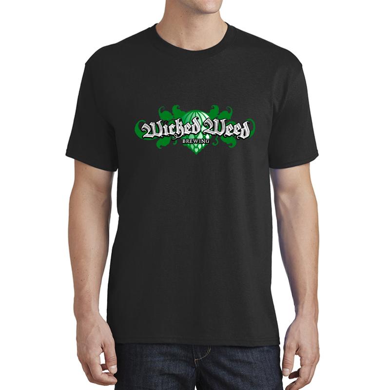 Wicked Weed Brewery Asheville Nc Unisex T-Shirt Men Black