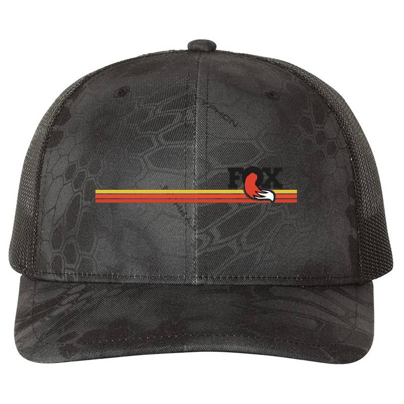 Fox Moto-x shox cross motorcycles vintage 70's  Premium Flat Bill Snapback Caps