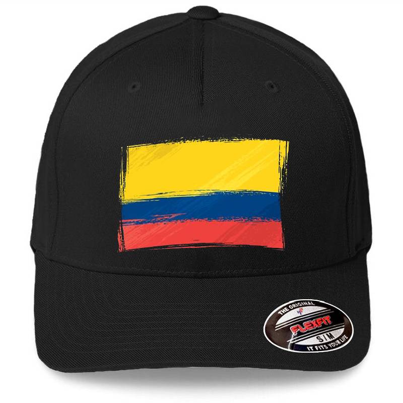 Colombian Flag Richardson Premium Trucker Snapback Caps