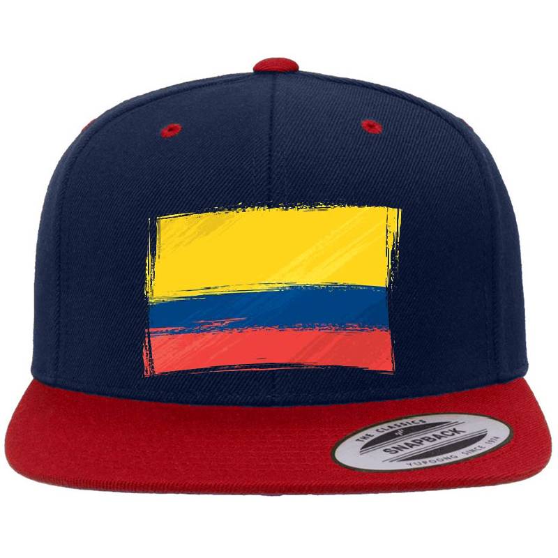 Colombian Flag Richardson Premium Trucker Snapback Caps