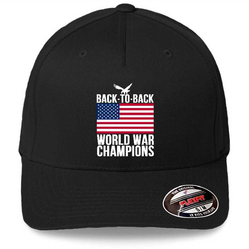Distressed U.S. Flag & Eagle World War Champs Unisex T-shirts