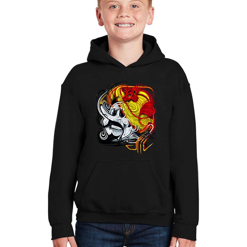 Albuquerque Duke Youth Hooded Sweatshirt Boy Black