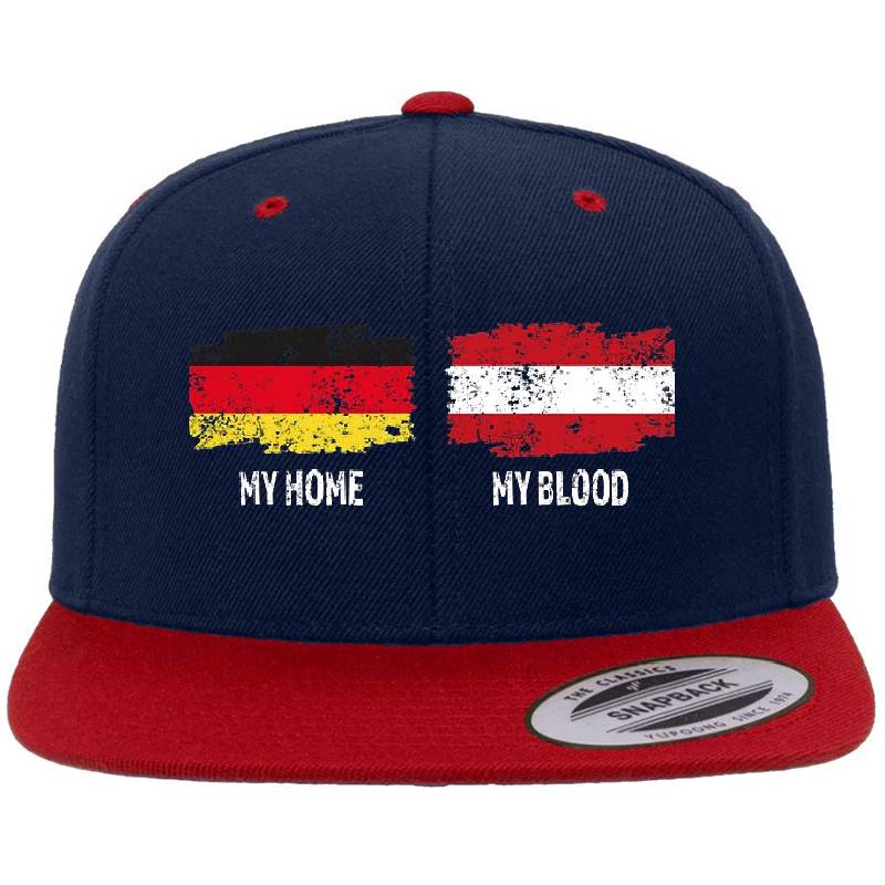 Home Germany blood Austria flag Unisex V-Neck T-Shirts