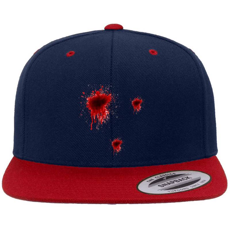 Gunshot wounds costume Flexfit Baseball Caps