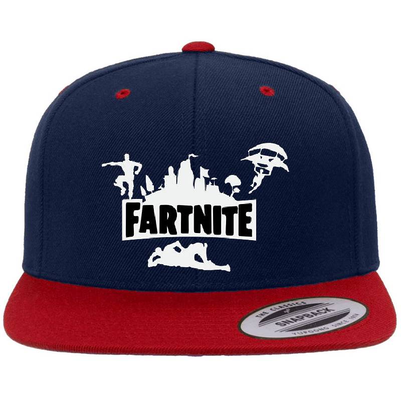 Funny Fart nite Gaming Parody Game Meme Humor Comic for Gamers Fart Party Richardson Premium Trucker Snapback Caps