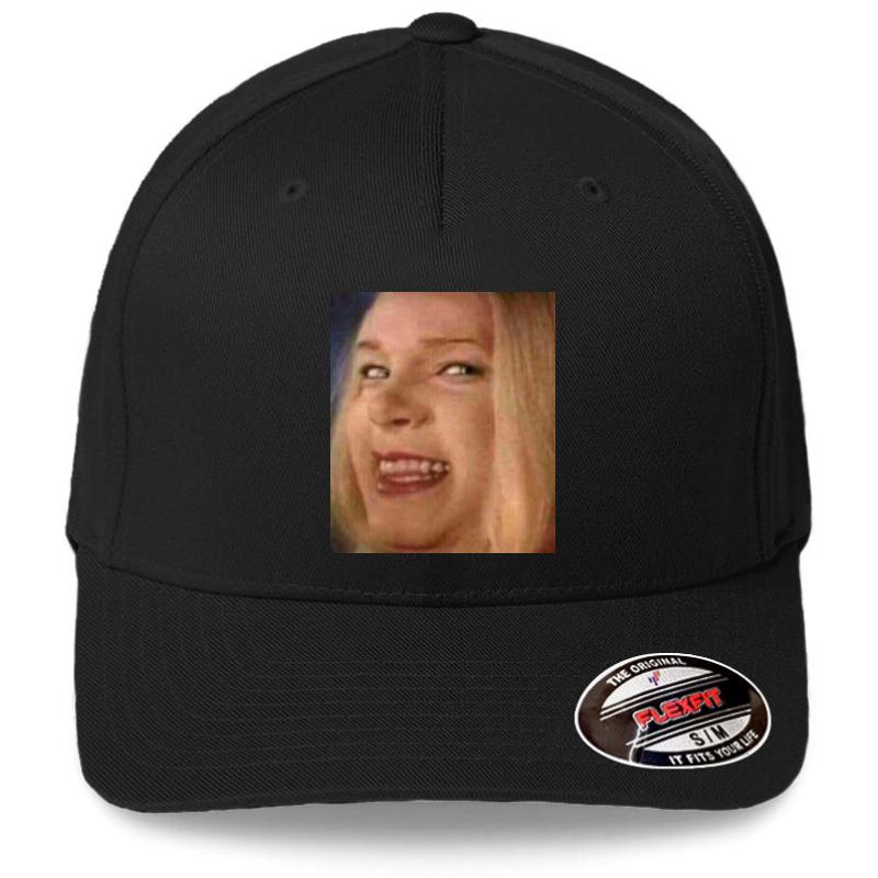 White Chicks Meme Flexfit Baseball Cap  Black