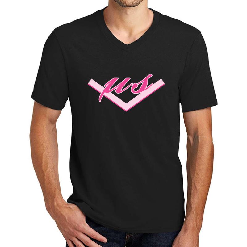 U's - Love Live! Unisex V-Neck T-Shirt Men Black