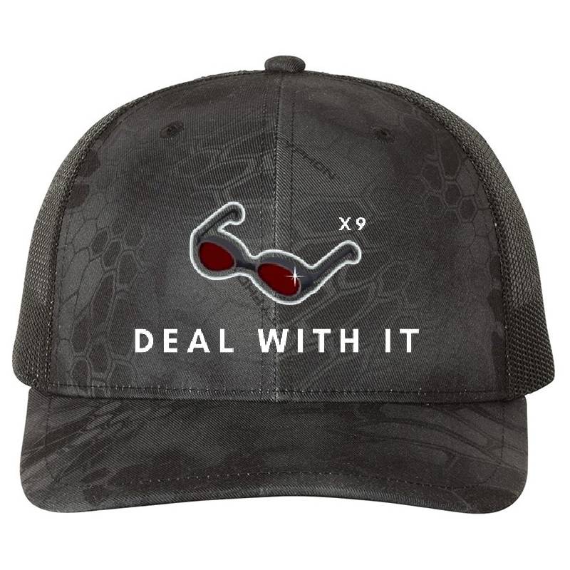 Risk of rain - Deal with it Flexfit Baseball Caps