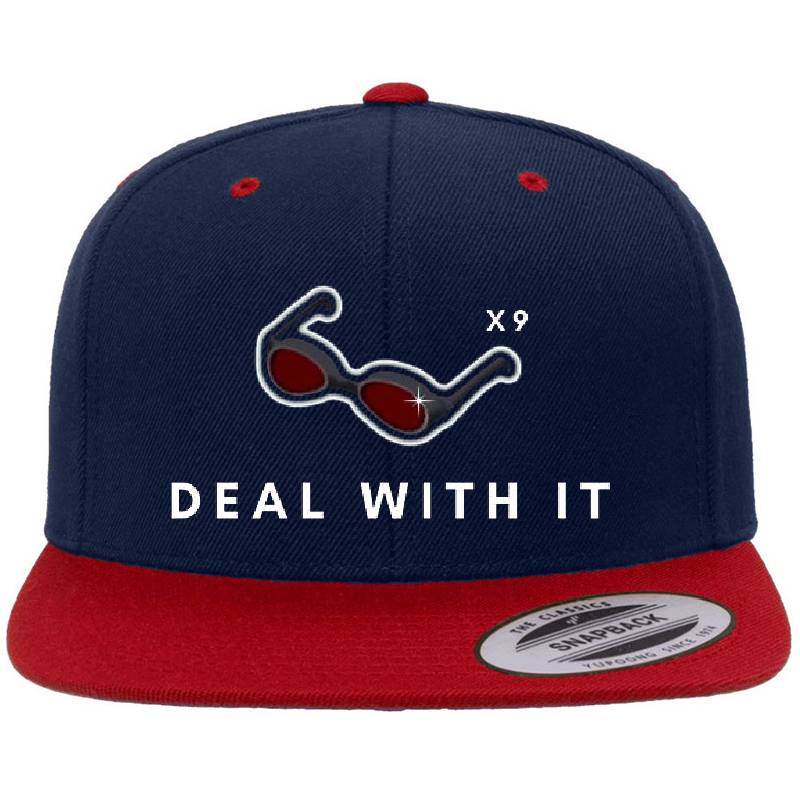 Risk of rain - Deal with it Flexfit Baseball Caps
