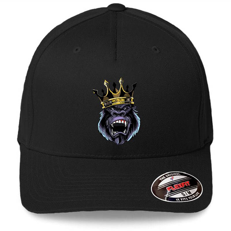 King G - Crowned Gorilla Richardson Premium Trucker Snapback Caps