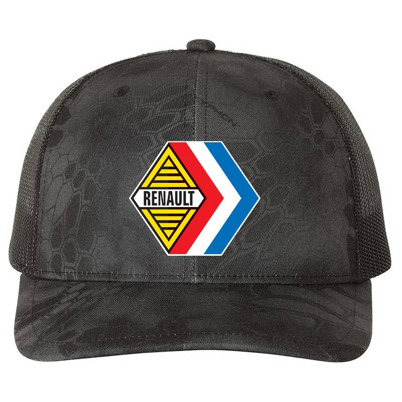 Retro Renault Sport Emblem - Formule Renault Gordini - Large Print Youth Hooded Sweatshirts