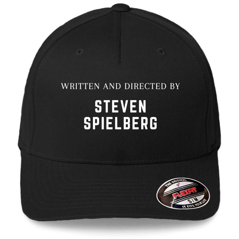 Written And Directed By Steven Spielberg Flexfit Baseball Cap  Black