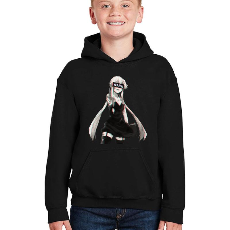 Yuno Gasai Youth Hooded Sweatshirt Boy Black