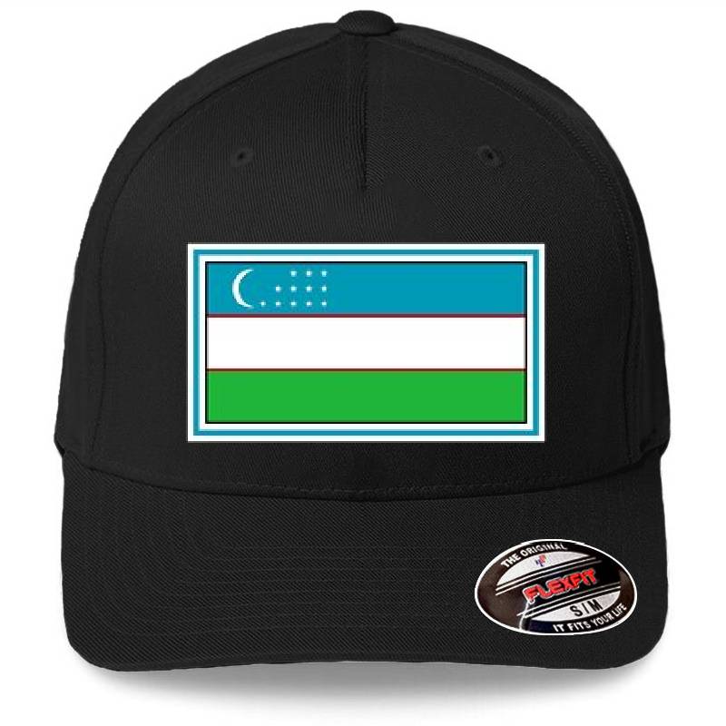 Uzbekistan Flag Gifts, Masks, Stickers & Products Unisex Hooded Sweatshirts