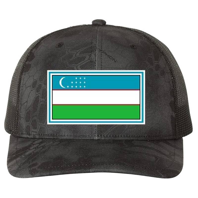 Uzbekistan Flag Gifts, Masks, Stickers & Products Unisex Hooded Sweatshirts