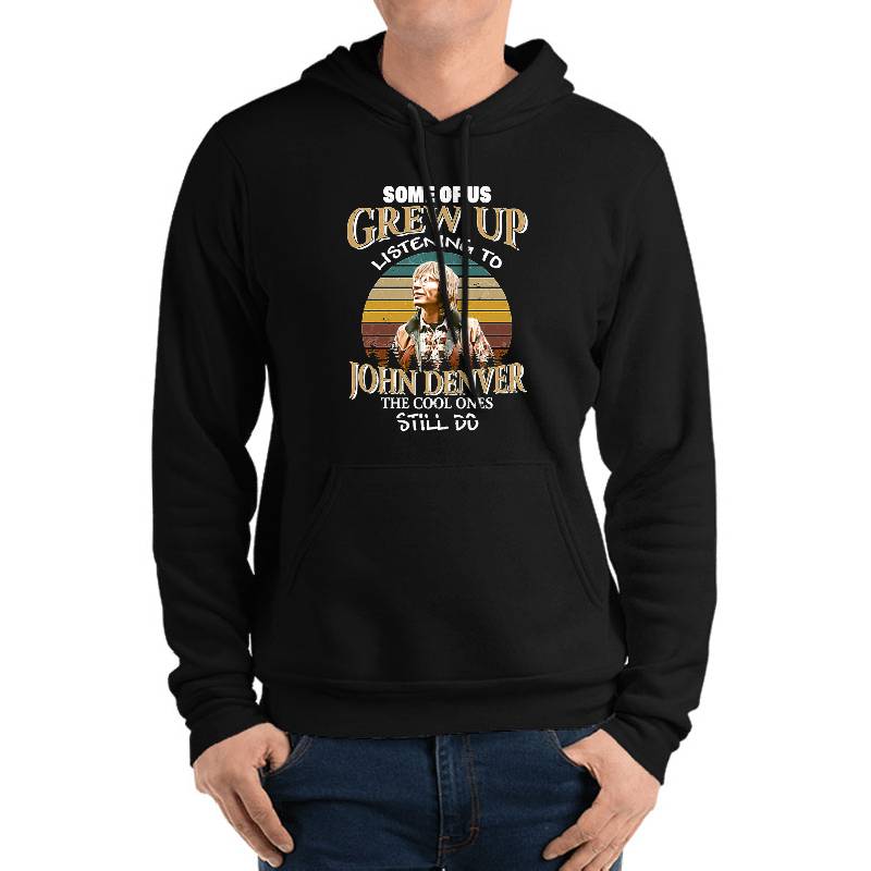 Some Of Us Grew Up Listening To John Denver Premium Flat Bill Snapback Caps