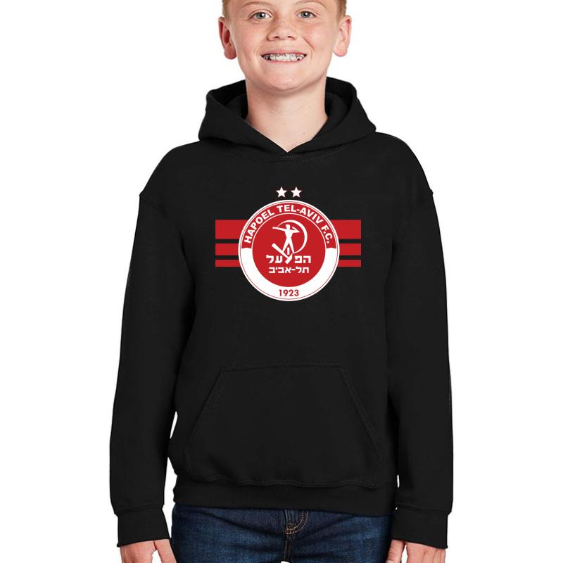 Till The End Of My Life Israel Hapoel Tel Aviv Youth Hooded Sweatshirt Boy Black