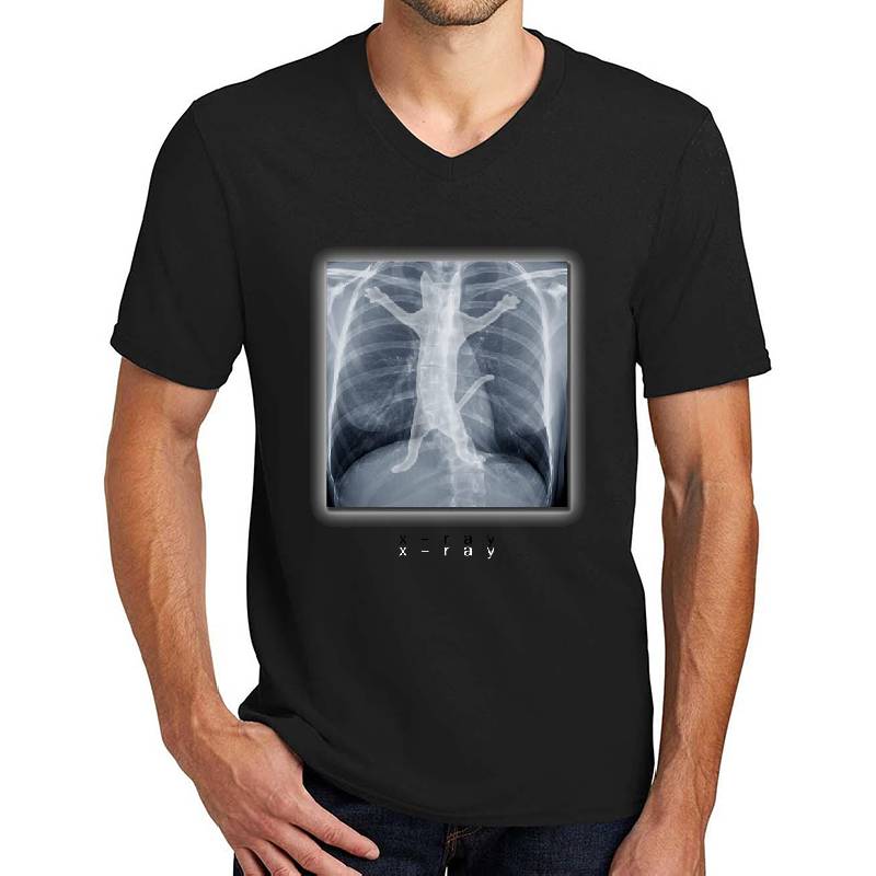 X-ray designed and sold by tummeow. Unisex T-shirts