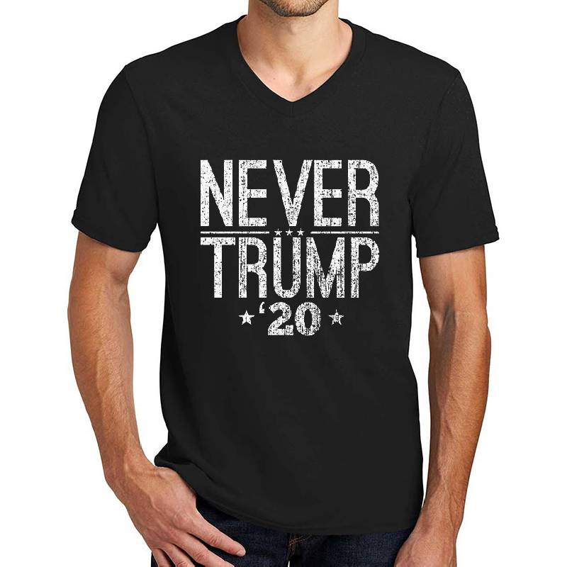 Vintage Distressed Never Trump '20 2020 Funny Anti-Trump Gear Richardson Premium Trucker Snapback Caps