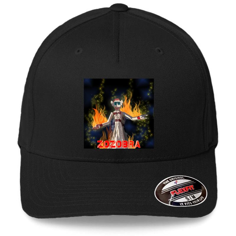 Zozobra; Zoroaster Prayer Flexfit Baseball Cap  Black