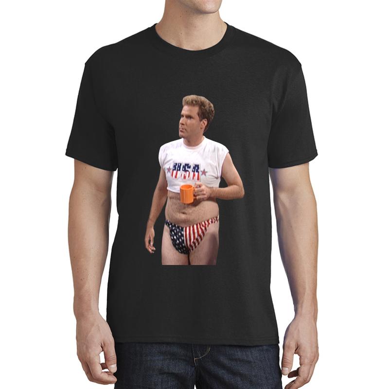 Will Ferrell - 4Th Of July - Snl Unisex T-Shirt Men Black